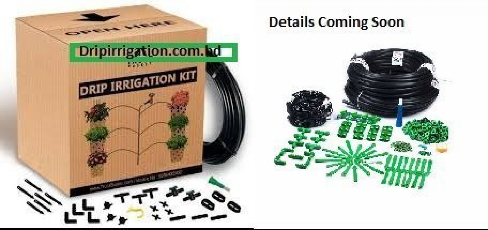 Automatic 125 Plant Drip Irrigation System Package Drip Irrigation BD