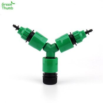 Tap Connector 3-Way ¾ , ½ inch to 16,8,4mm tube