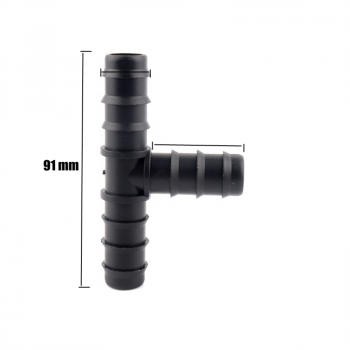 Tee Connector for Tube 20mm