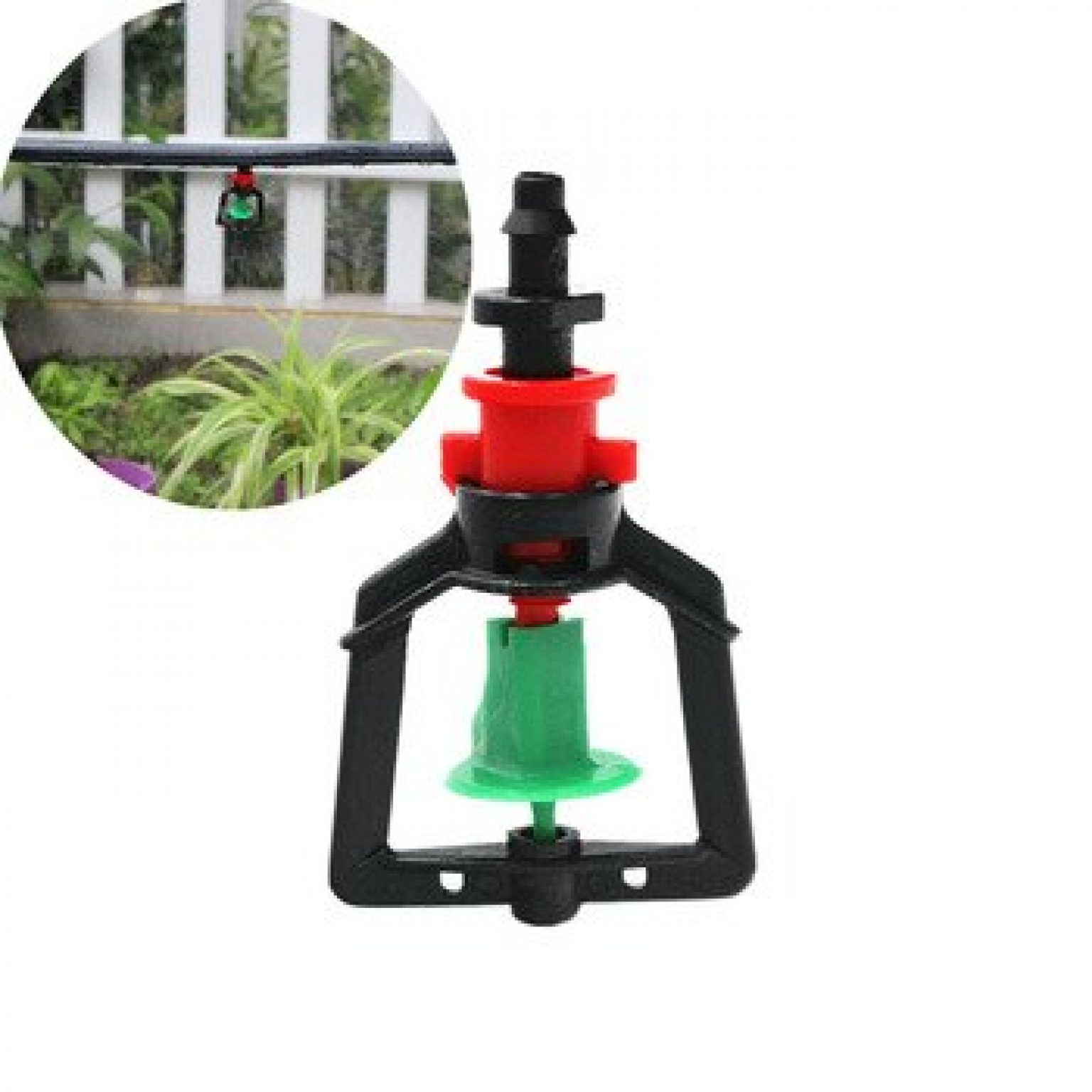 Micro Sprinkler Blue/Black 4mm Drip Irrigation BD Ltd. (DIBL)