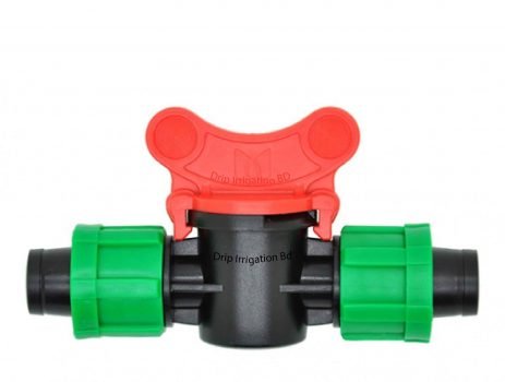Tape Coupler with Valve 16mm