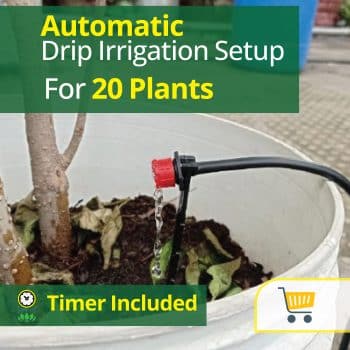 Automatic 20 plants drip irrigtion package ( Garden Timer)