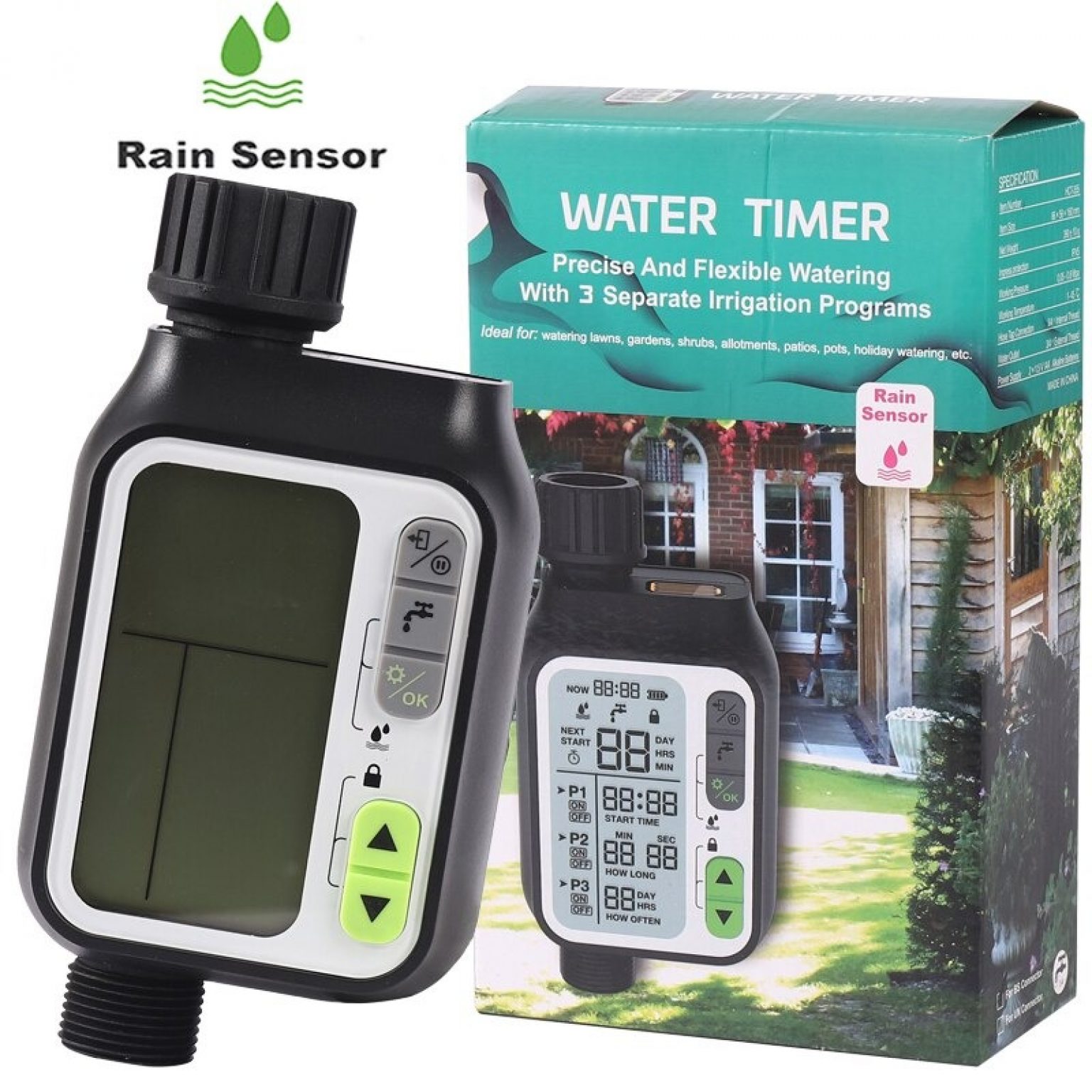 Digital Water Timer (rain sensor) 3V Drip Irrigation BD Ltd. (DIBL)