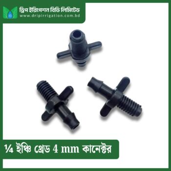 ¼ inch Thread 4 mm Connector