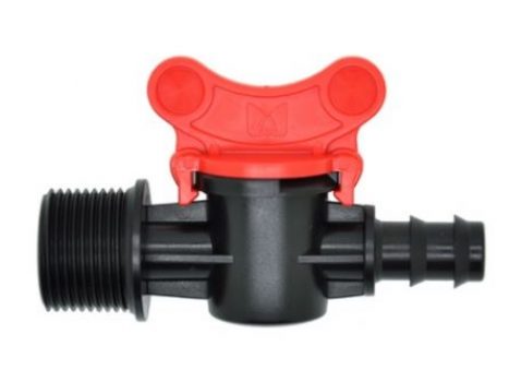 ¾ inch thread to 16 mm connector with valve