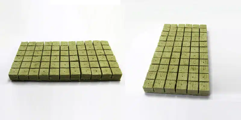 Rock Wool For Leaf Vegetables 5x5x4 cm 3 Rock Wool For Leaf Vegetables 5x5x4 cm - Image 3