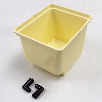 Dutch
  bucket with 2 elbow 30x25x23cm
