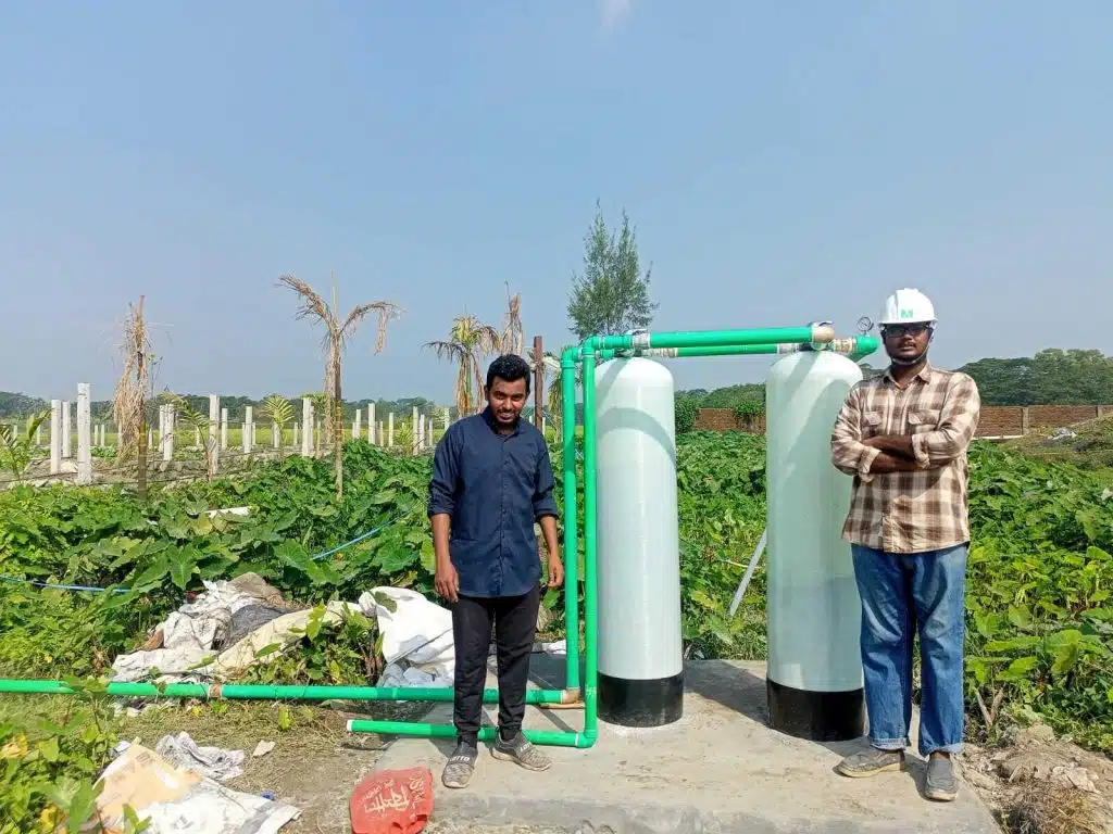 ভোলা রাইস মিলের ১০০০০ লিটার / ঘন্টা ক্ষমতা সম্পন্ন আয়রন রিমোভাল প্ল্যান্ট স্থাপন। 1 7jpg