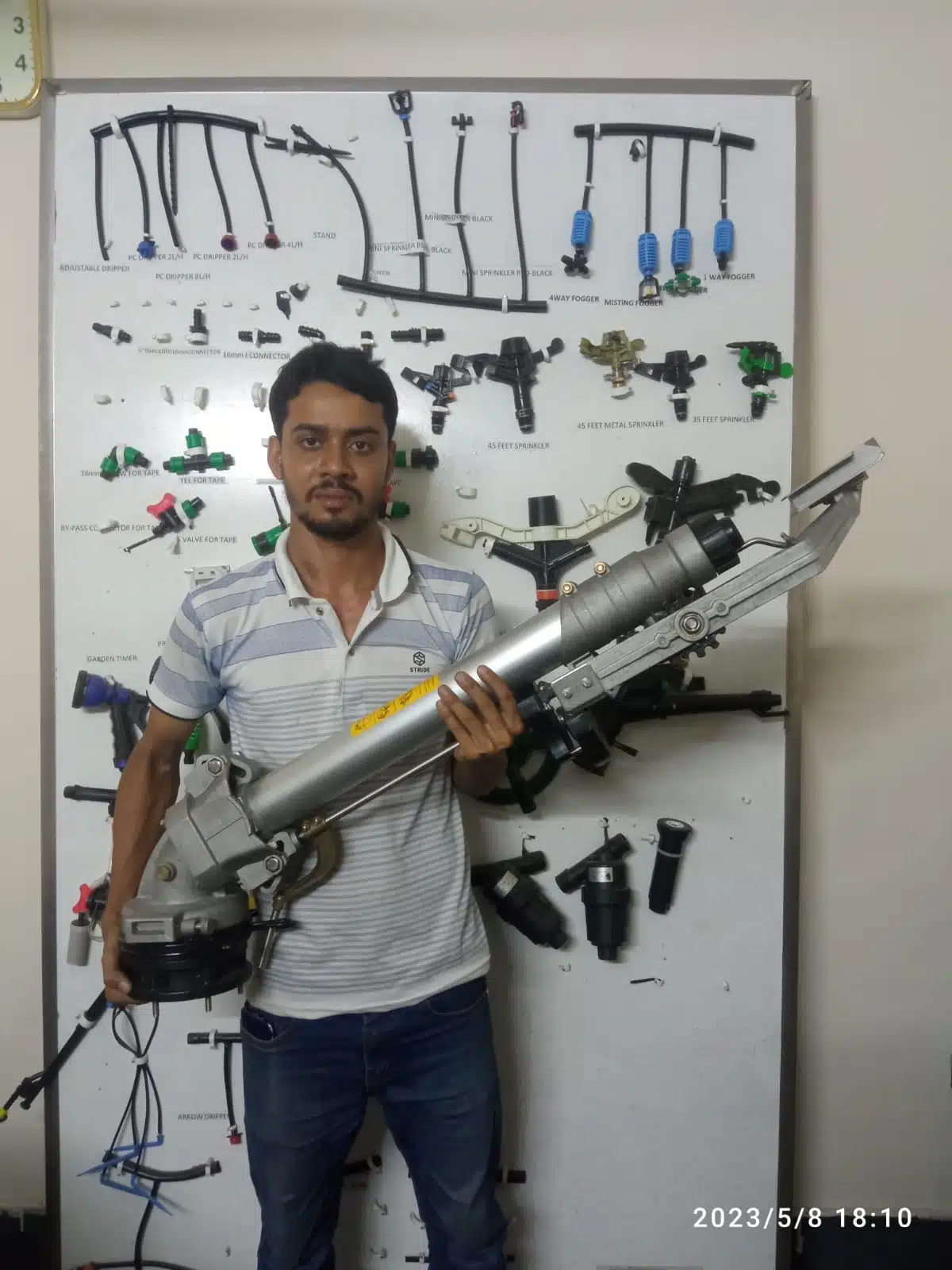 Rain Gun Ash 200 feet Aluminum 2 inch Female 2 Rain Gun Ash 200 feet Aluminum 2 inch Female - Image 2
