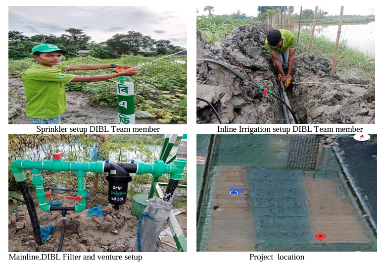 Revolutionizing Agriculture in Bangladesh DIBL's Sprinkler and Inline Irrigation Project