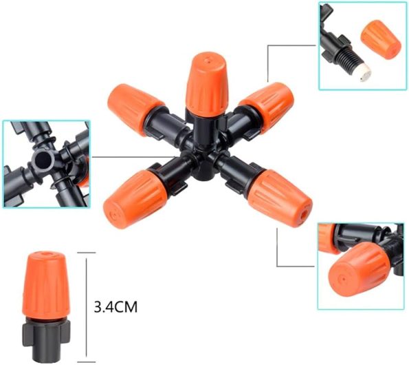 5 way Star Fogger with 1/2