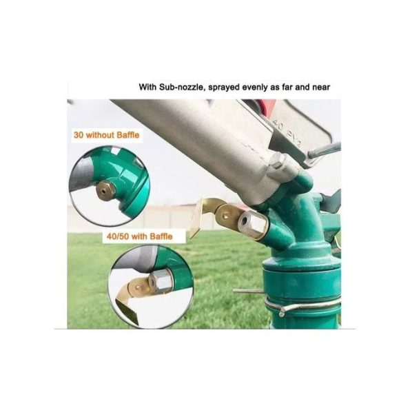 Rain Gun Aluminum 130 feet 2 inch Female Adjustable - Image 6