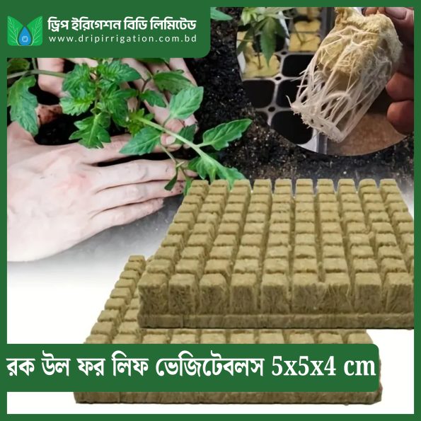 Rock  Wool For Leaf Vegetables 5x5x4 cm - Image 2