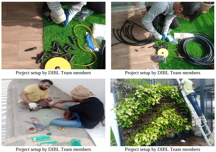 Green Living Redefined DIBL's Balcony Vertical Gardens Bring Nature to Your Doorstep