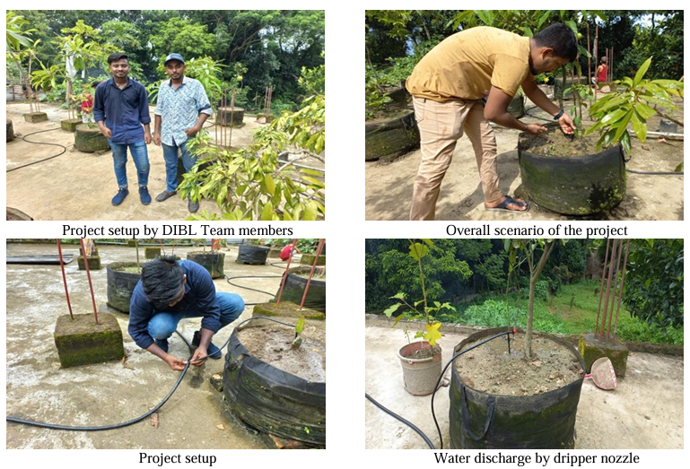 Revolutionizing Urban Gardening DIBL's Drip Irrigation Project for Thriving Container Crops