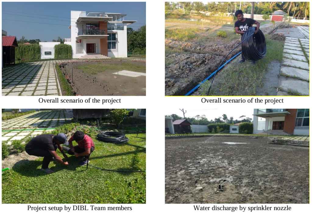 Transforming Landscapes DIBL's Smart Sprinkler System for Lush Lawns and Gardens