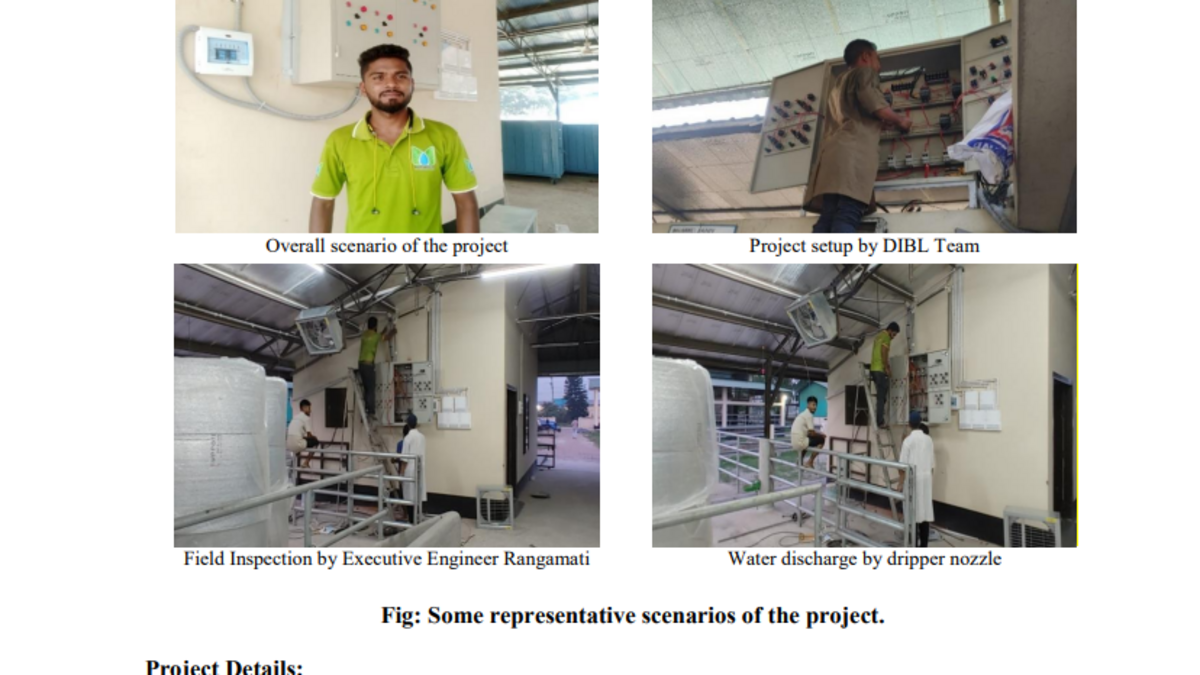 IoT Sensor-Based Fogging Cooling | Smart Solution for BRAC Bogra's Cow Farm 2 IoT fogging cooling Bogra system at BRAC's cow farm