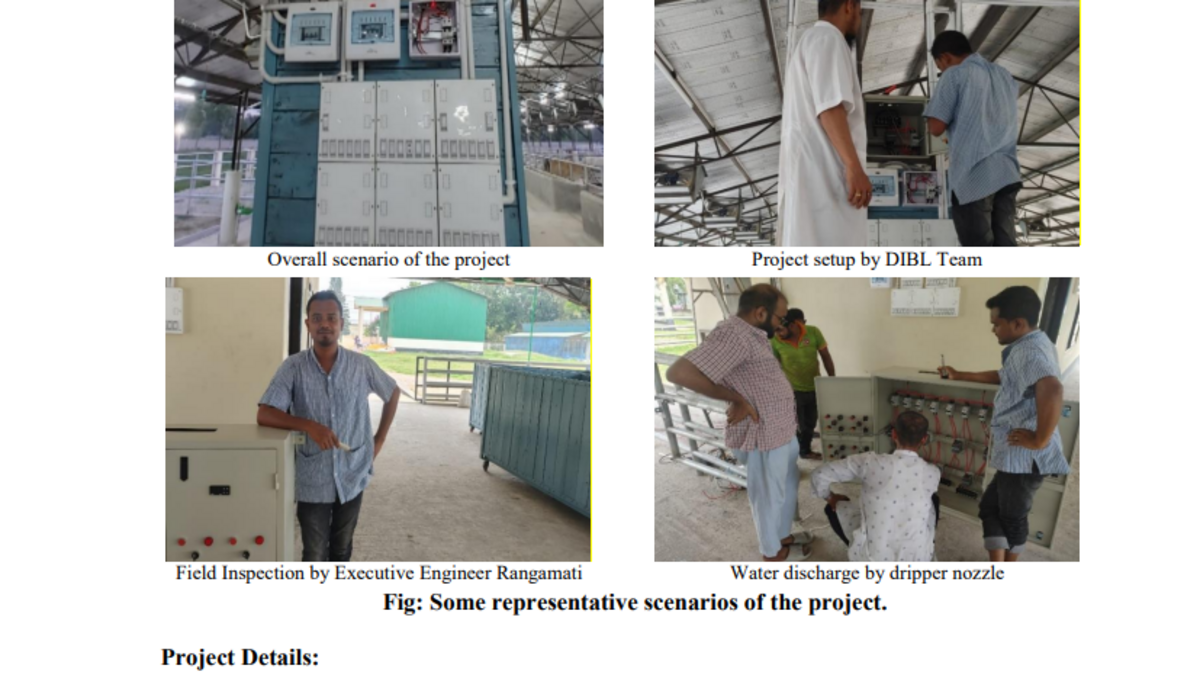 IoT fogging cooling system Mymensingh